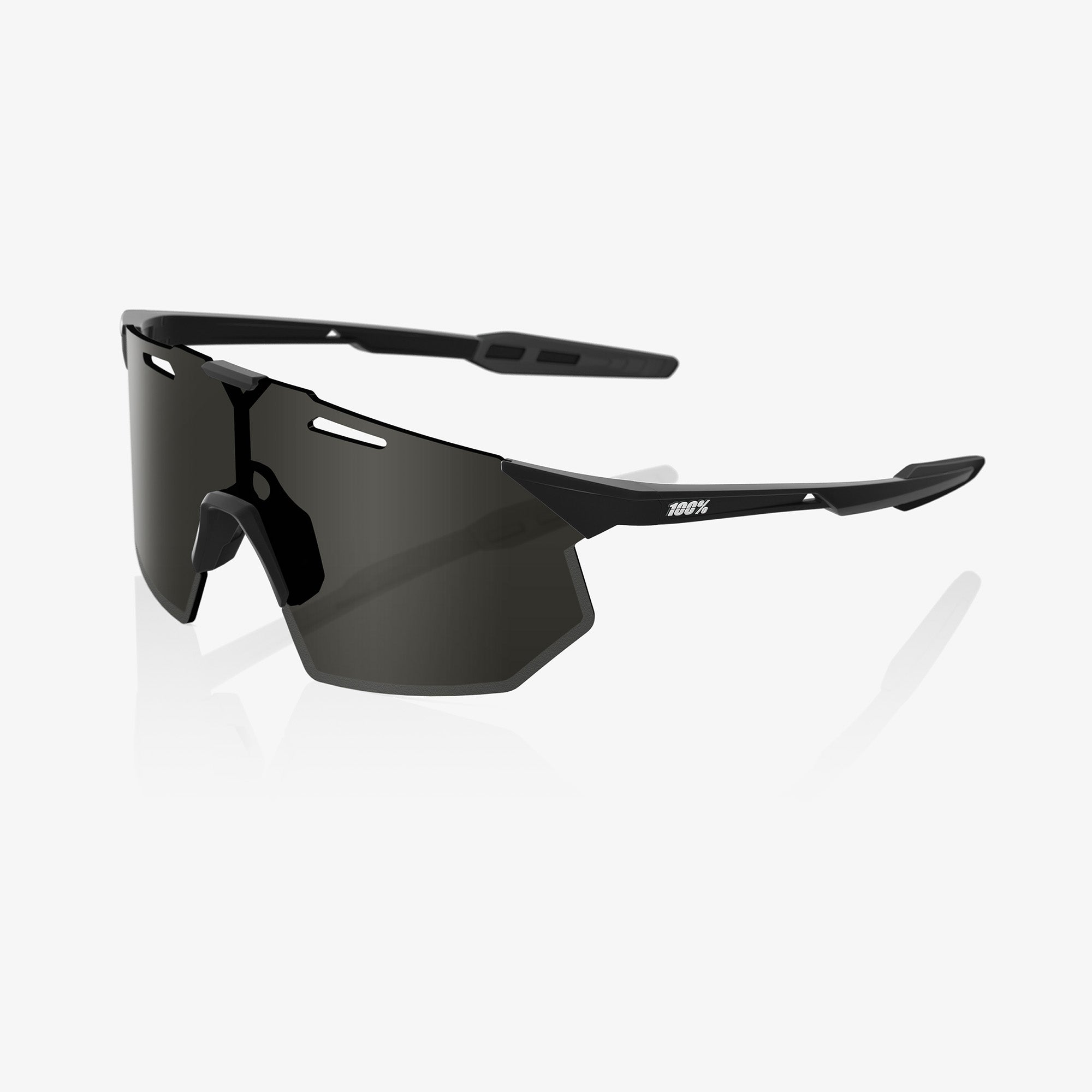 HYPERCRAFT SQ Matte Black Smoke Lens – 100%