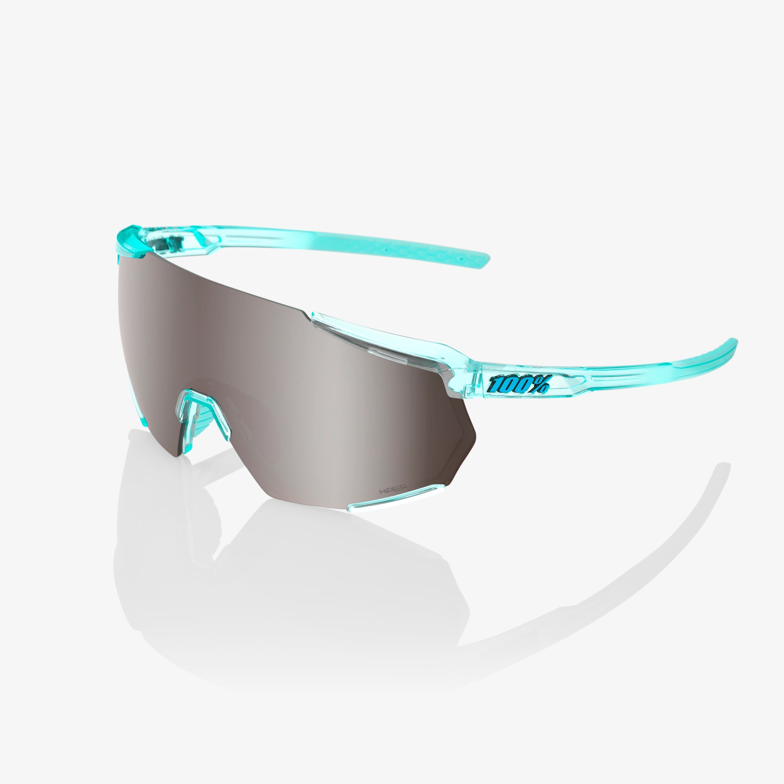 RACETRAP® 3.0 - Polished Translucent Mint - HiPER Silver Mirror Lens