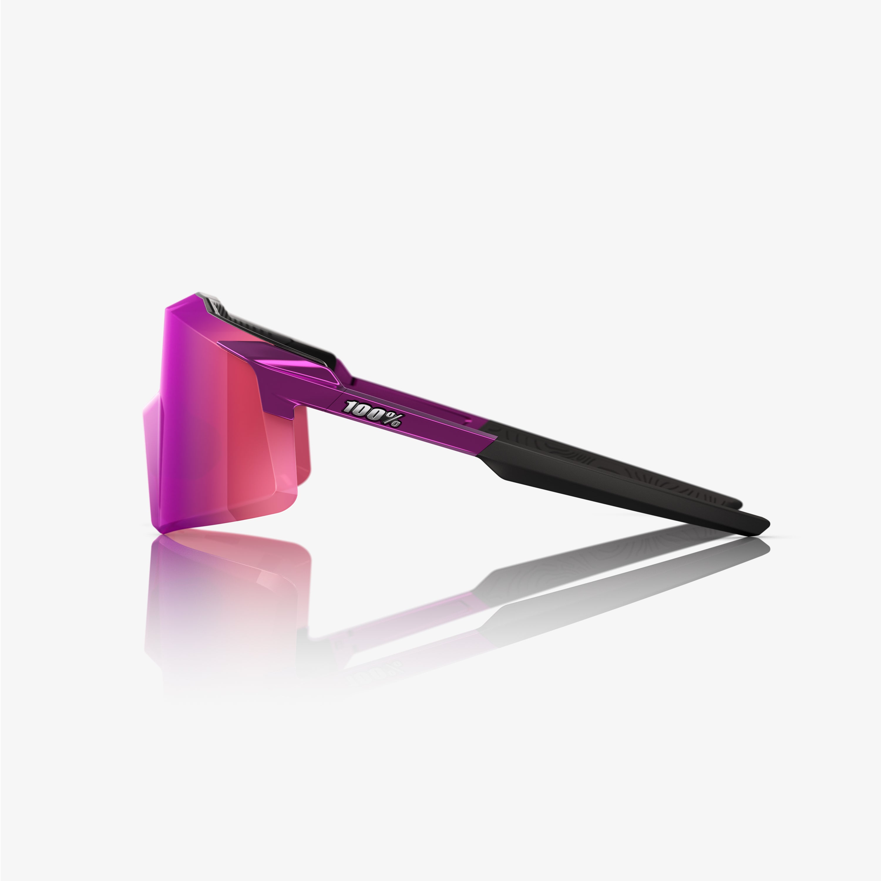 AEROCRAFT - Gloss Purple Chrome - Purple Multilayer Mirror Lens - Secondary