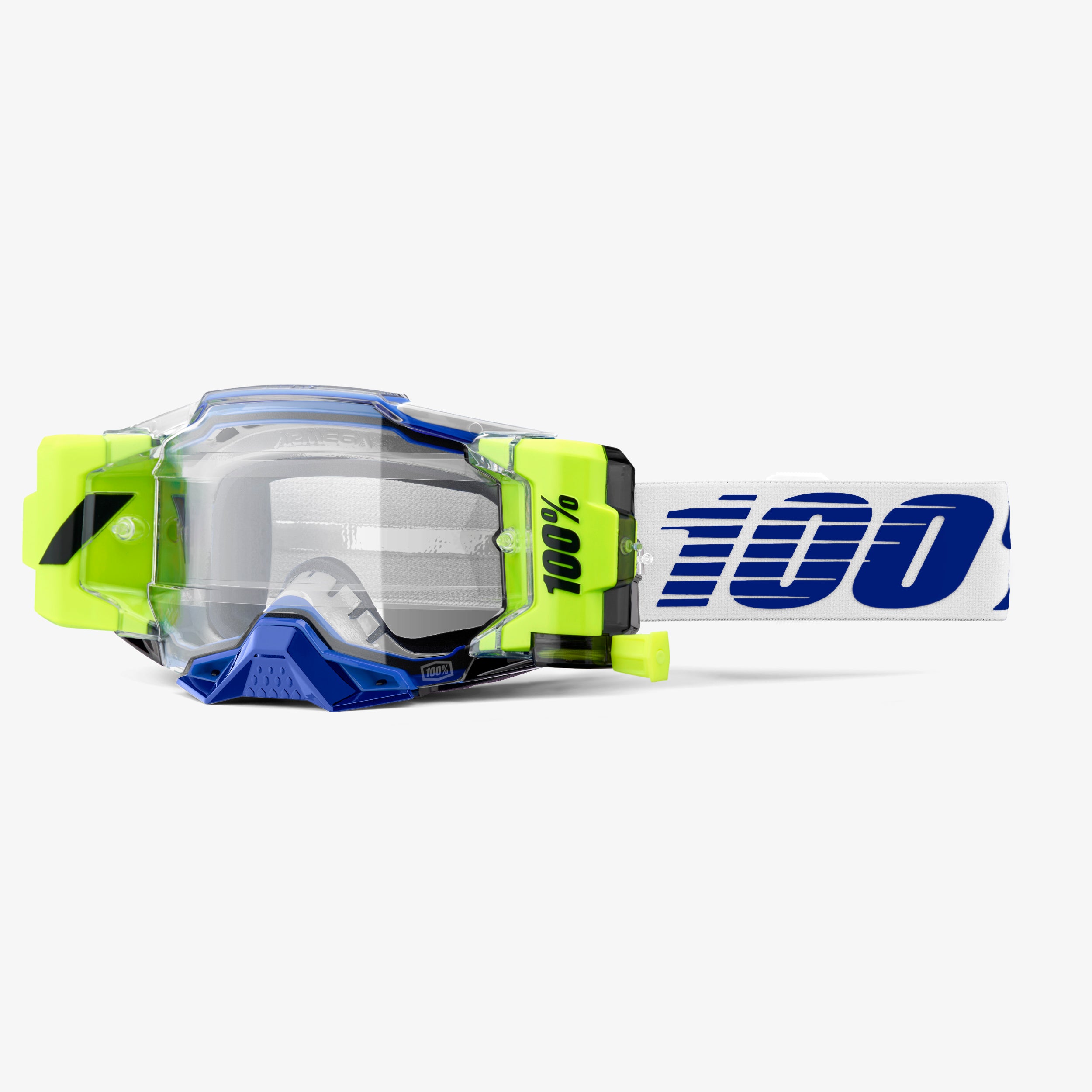 100 goggles roll off 100% Armega Forecast Goggle - Blue
