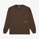 TERRA Long Sleeve Oversized Tee Chocolate