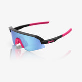 SLENDALE YOUTH Matte Black/Pink HiPER Blue Mirror Lens