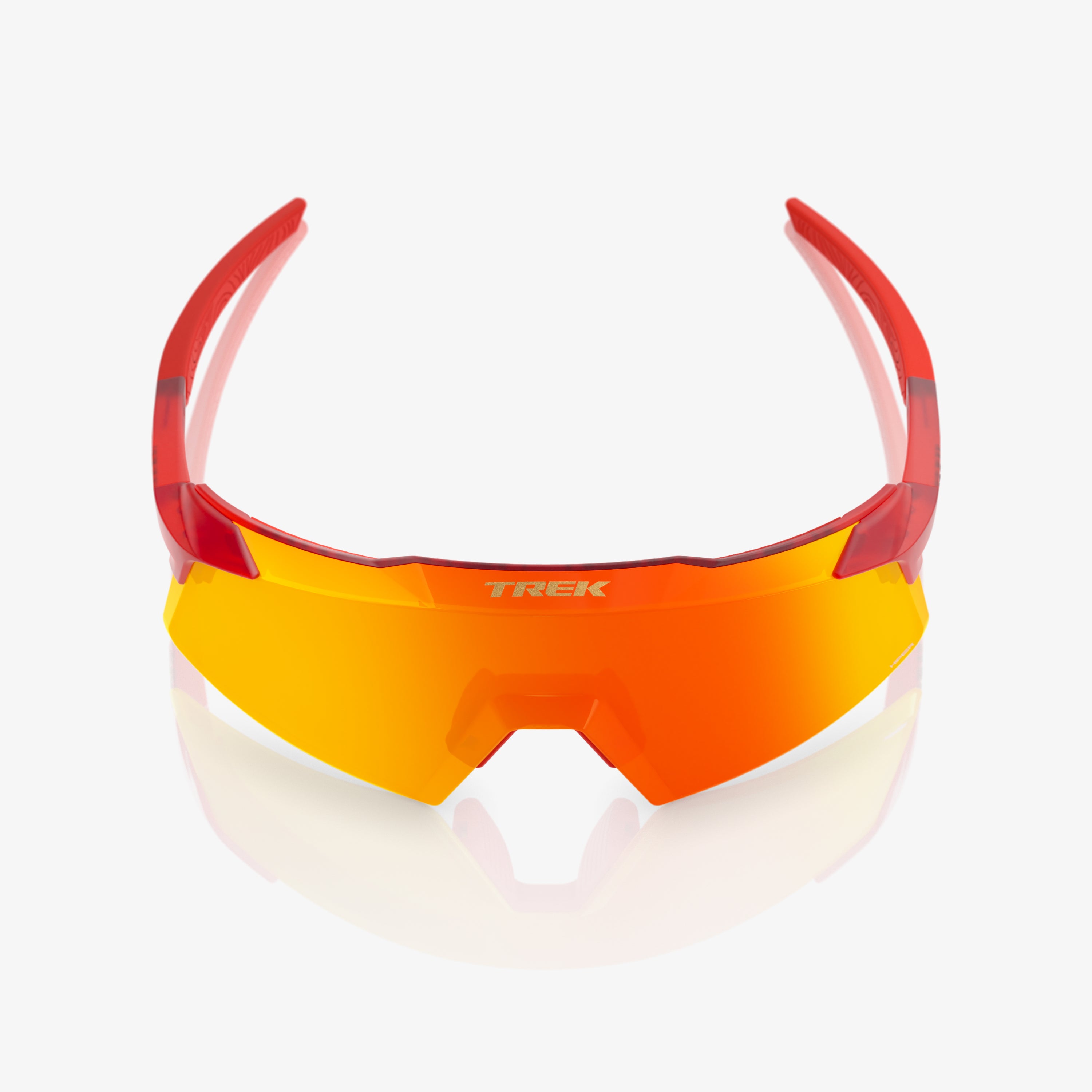 TREK TFR AEROCRAFT Translucent Matte Red HiPER Red Mirror Lens - Secondary