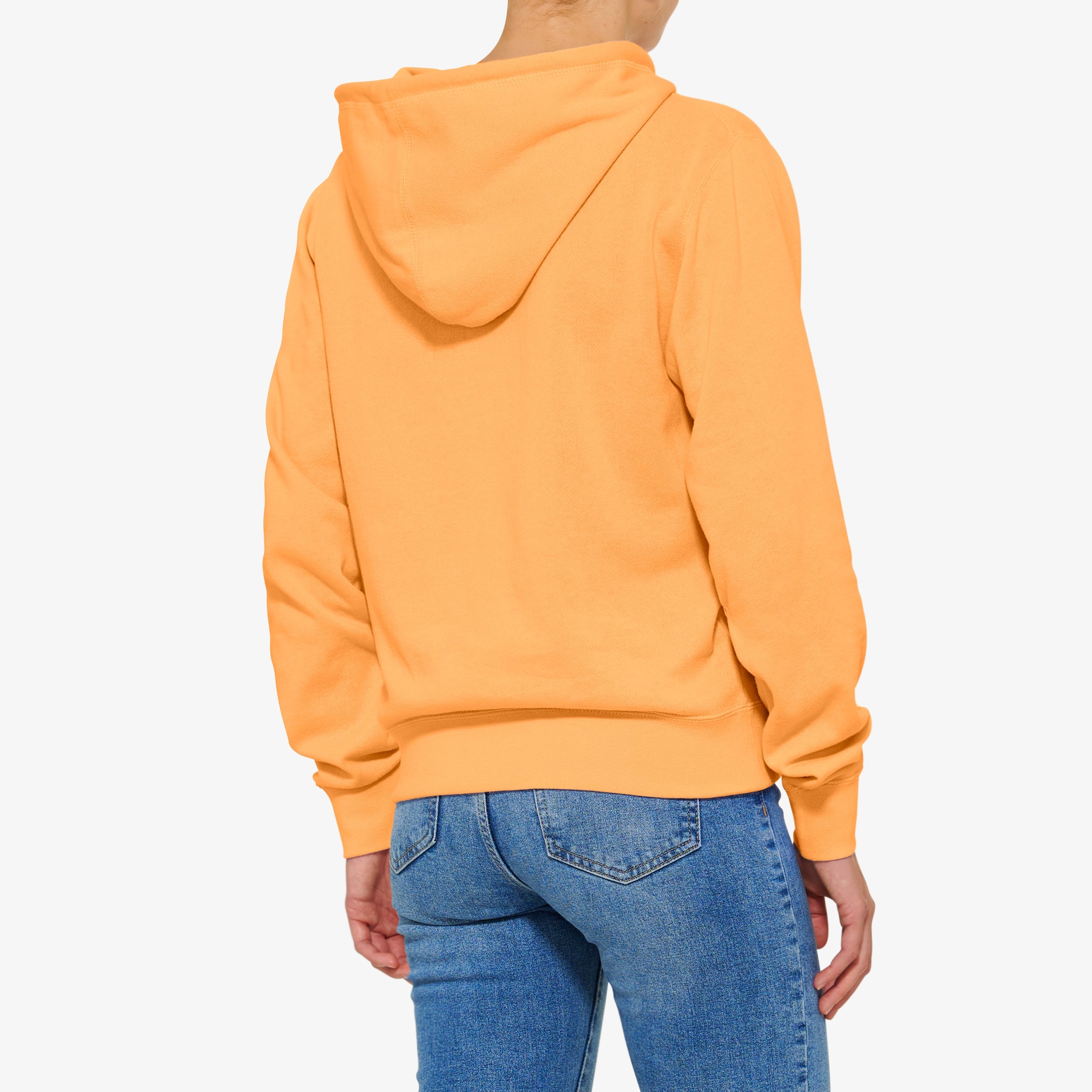 KANAPALI Women's Pullover Hoodie Fleece Orange