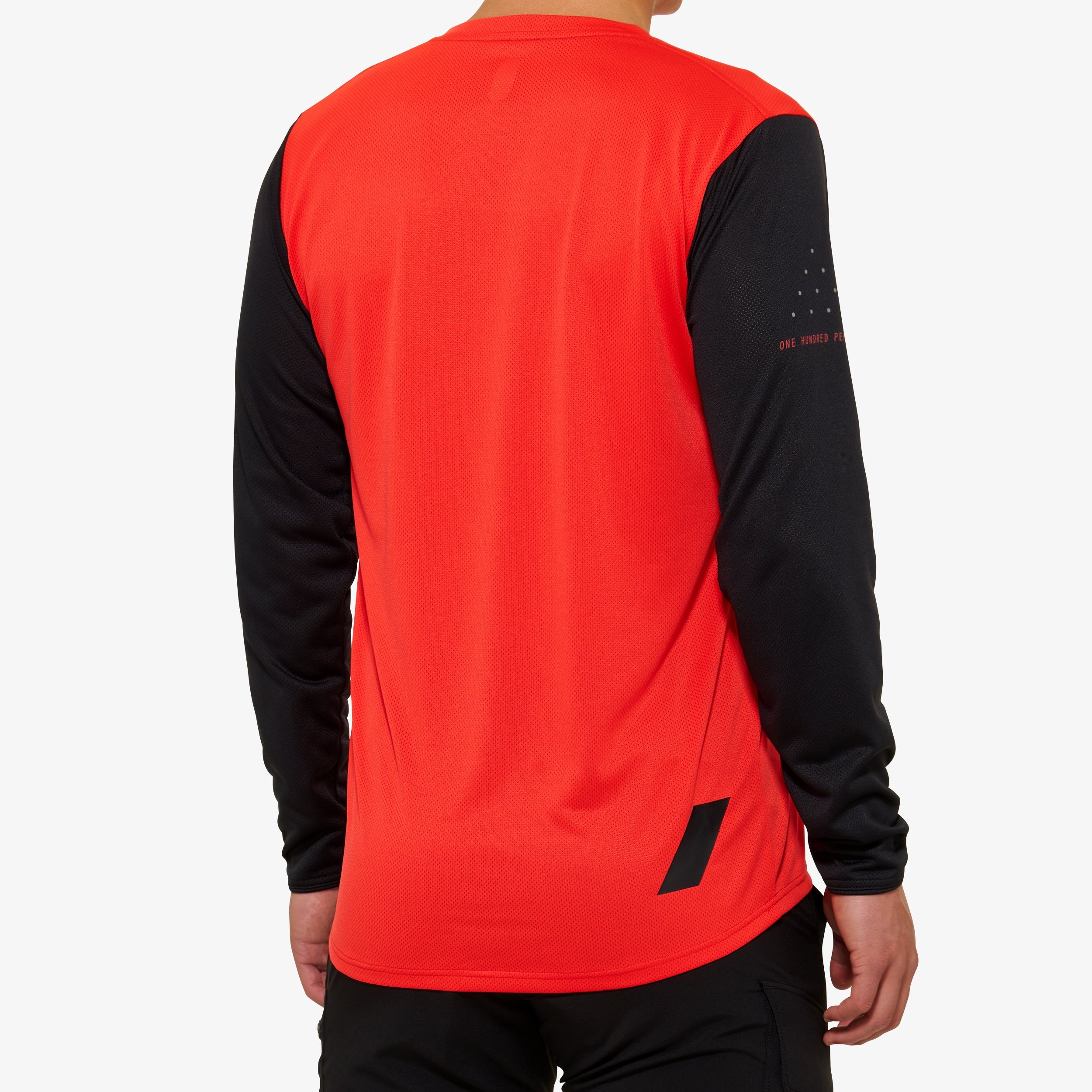 RIDECAMP Long Sleeve Jersey Red/Black - Secondary