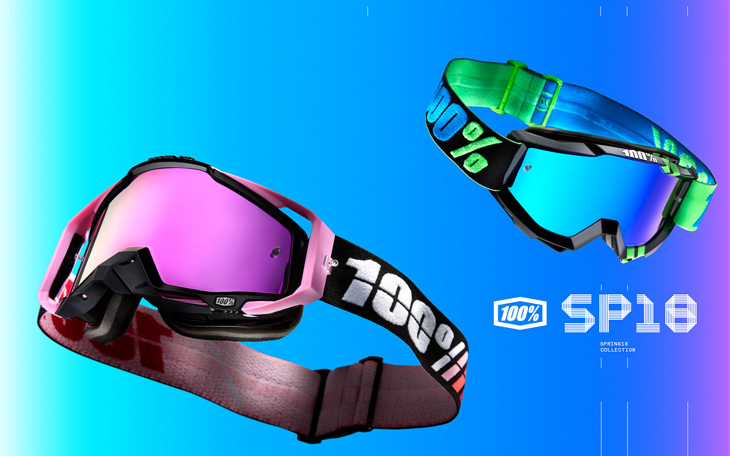 Goggle Spring The Spring ’18 Goggle Collection – 100%