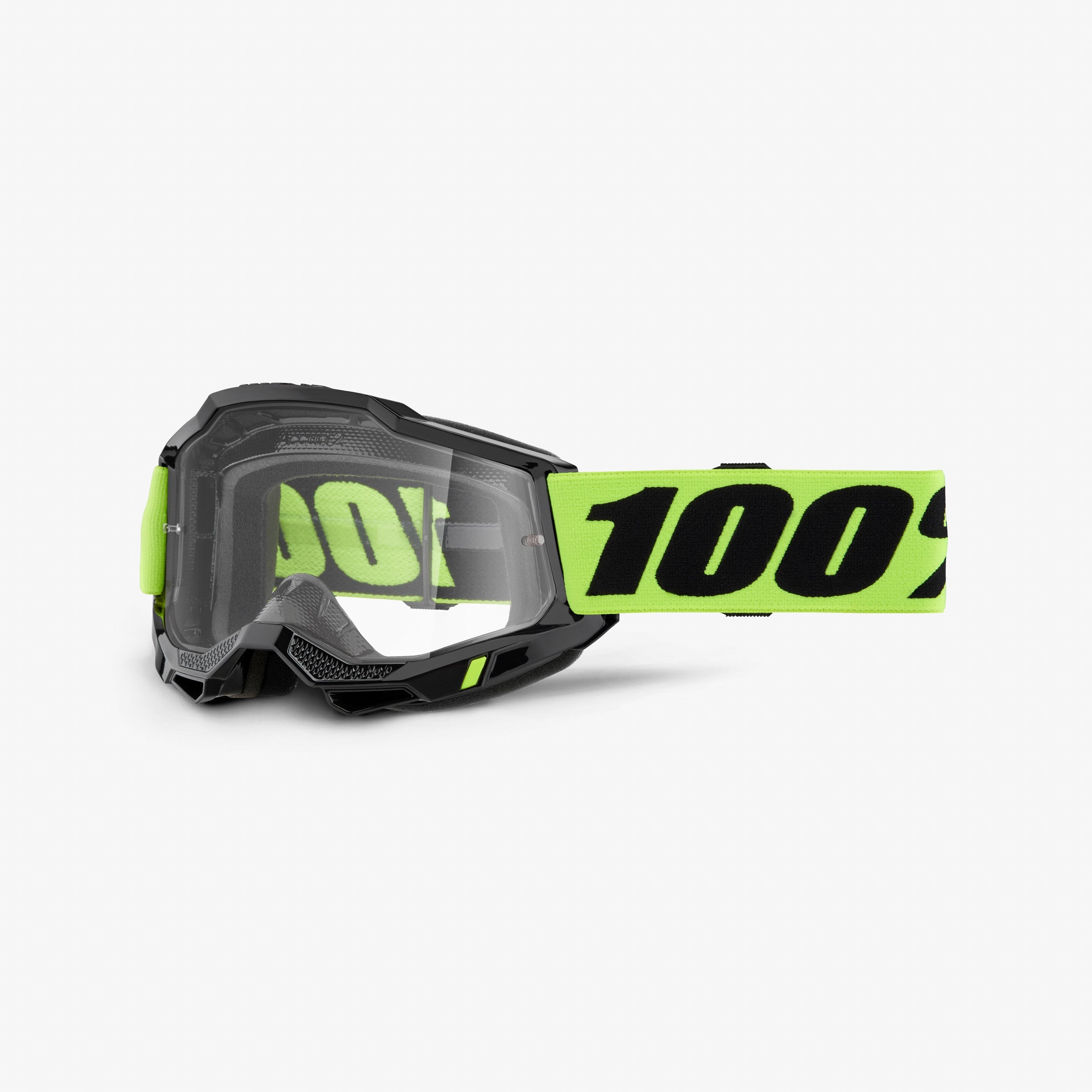 100 accuri goggles 100% Neon Yellow Accuri 2 Goggles Clear Lens