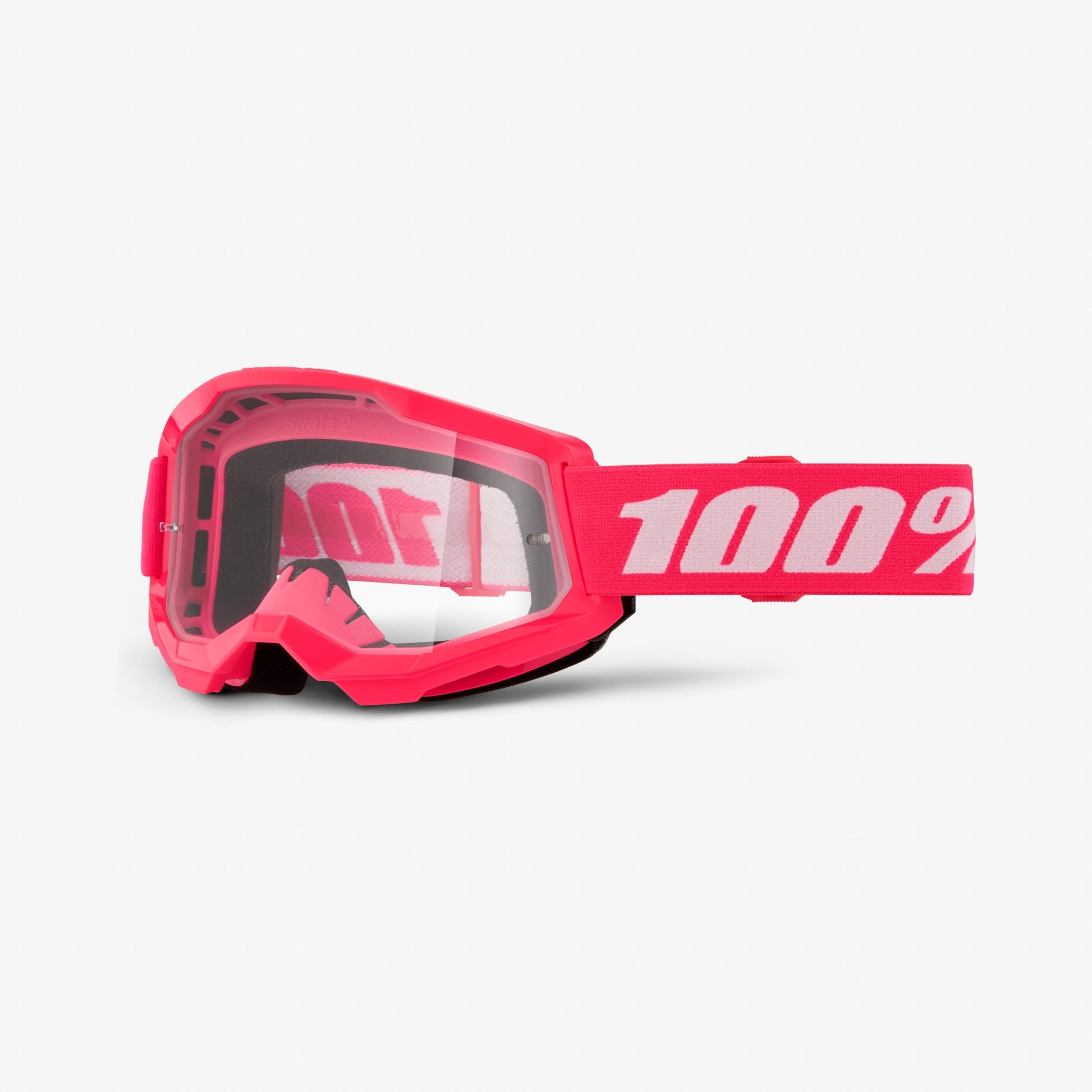 Strata 2 Goggle Pink Clear Lens