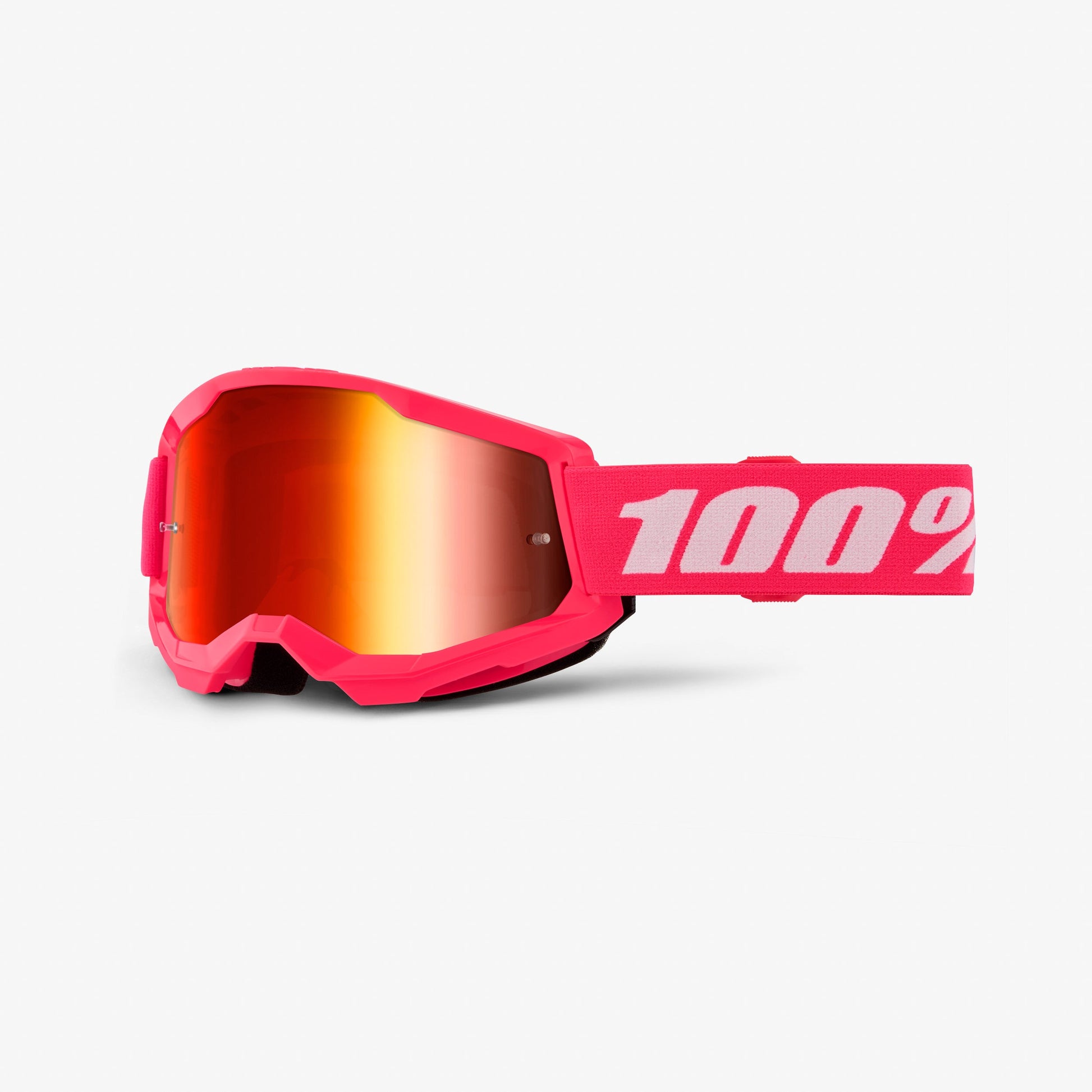Strata 2 Goggle Pink Mirror Red Lens