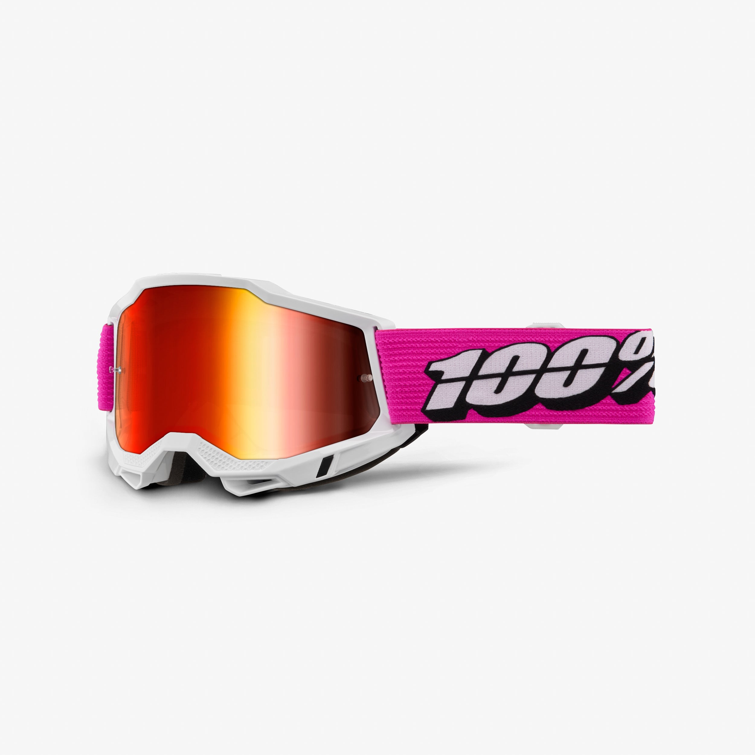 Gafas Moto MX 100% Accuri 2 Dunder Oro Espejo, URA Moto