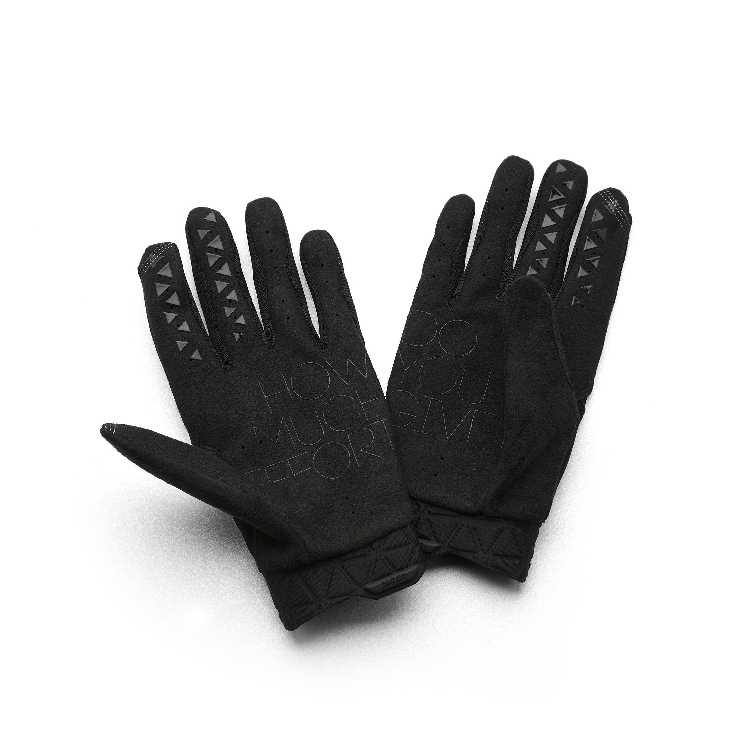 100 Percent - Geomatic Black Gloves