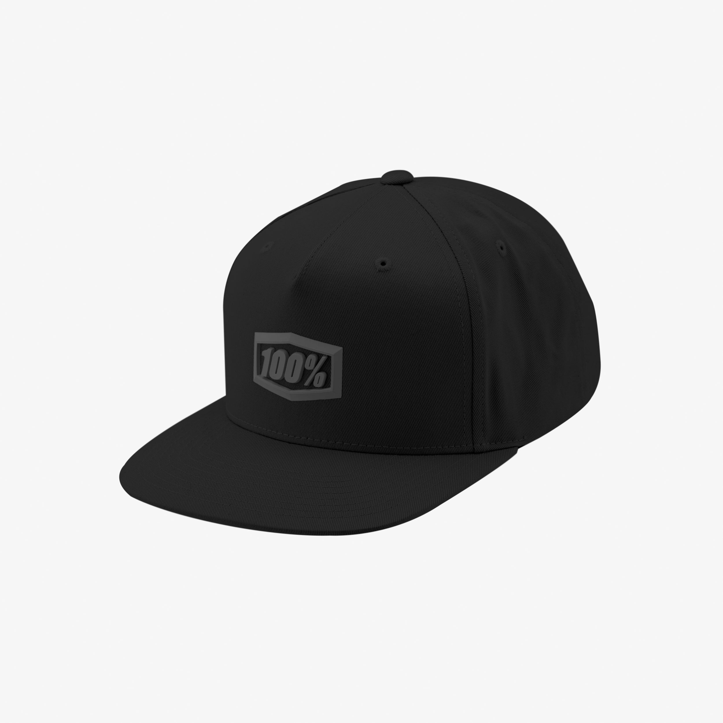 ENTERPRISE Snapback Hat Black/Charcoal Speck