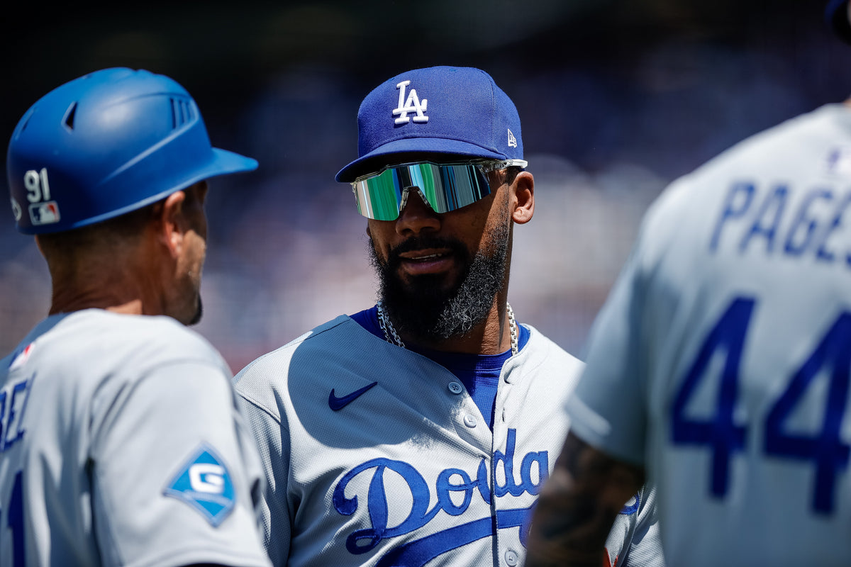 Teoscar Hernandez of the Los Angeles Dodgers