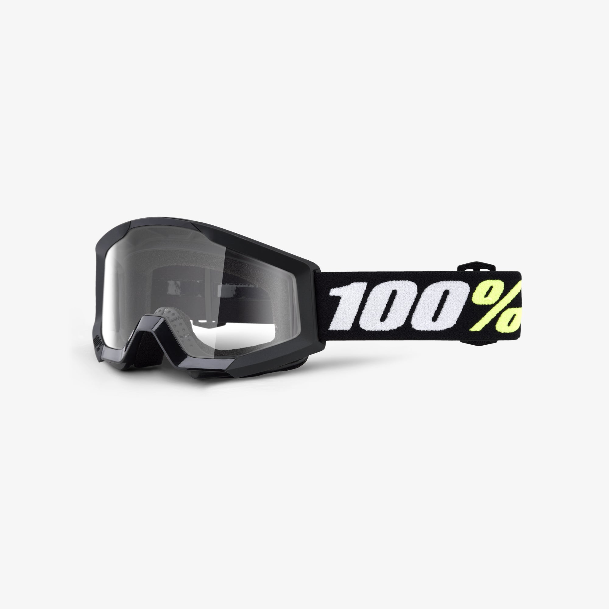 STRATA MINI Goggle Black Clear Lens Moto/MTB