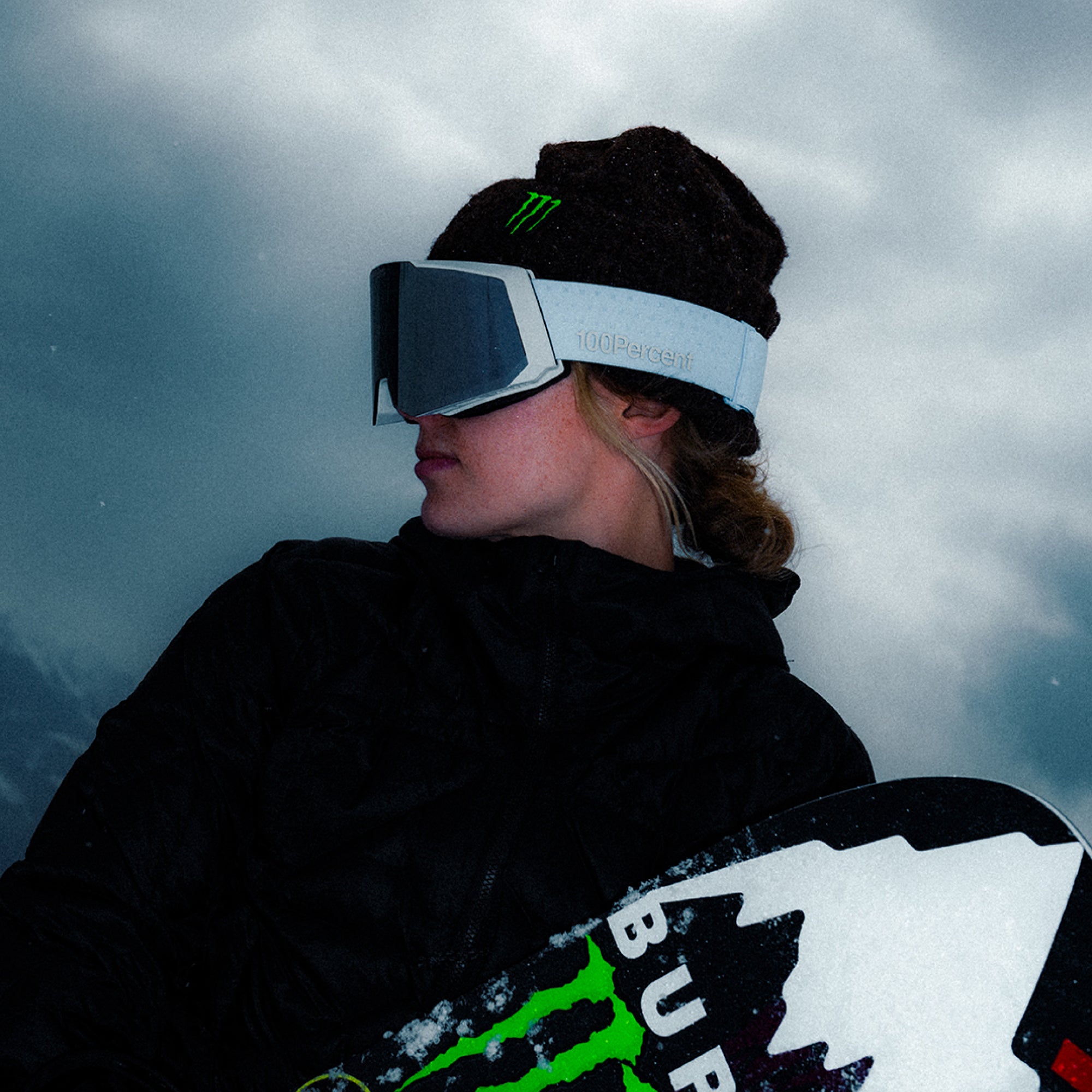 SNOWCRAFT S Goggle Azure HiPER White Mirror Lens