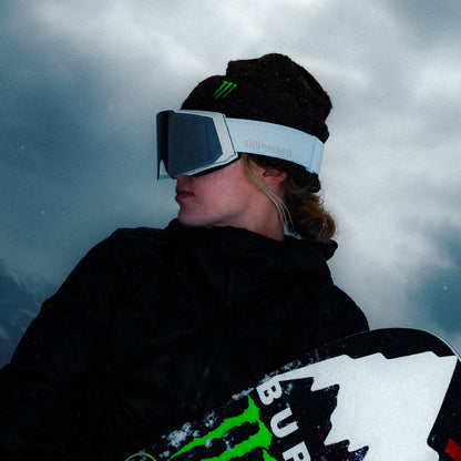 SNOWCRAFT S Goggle Azure HiPER White Mirror Lens