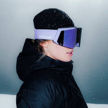 SNOWCRAFT S Goggle Provence HiPER Lavender Mirror Lens