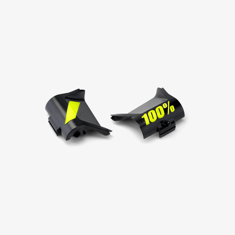 FORECAST Replacement Canister Cover Kit - Black/Fluo Yellow - Pair