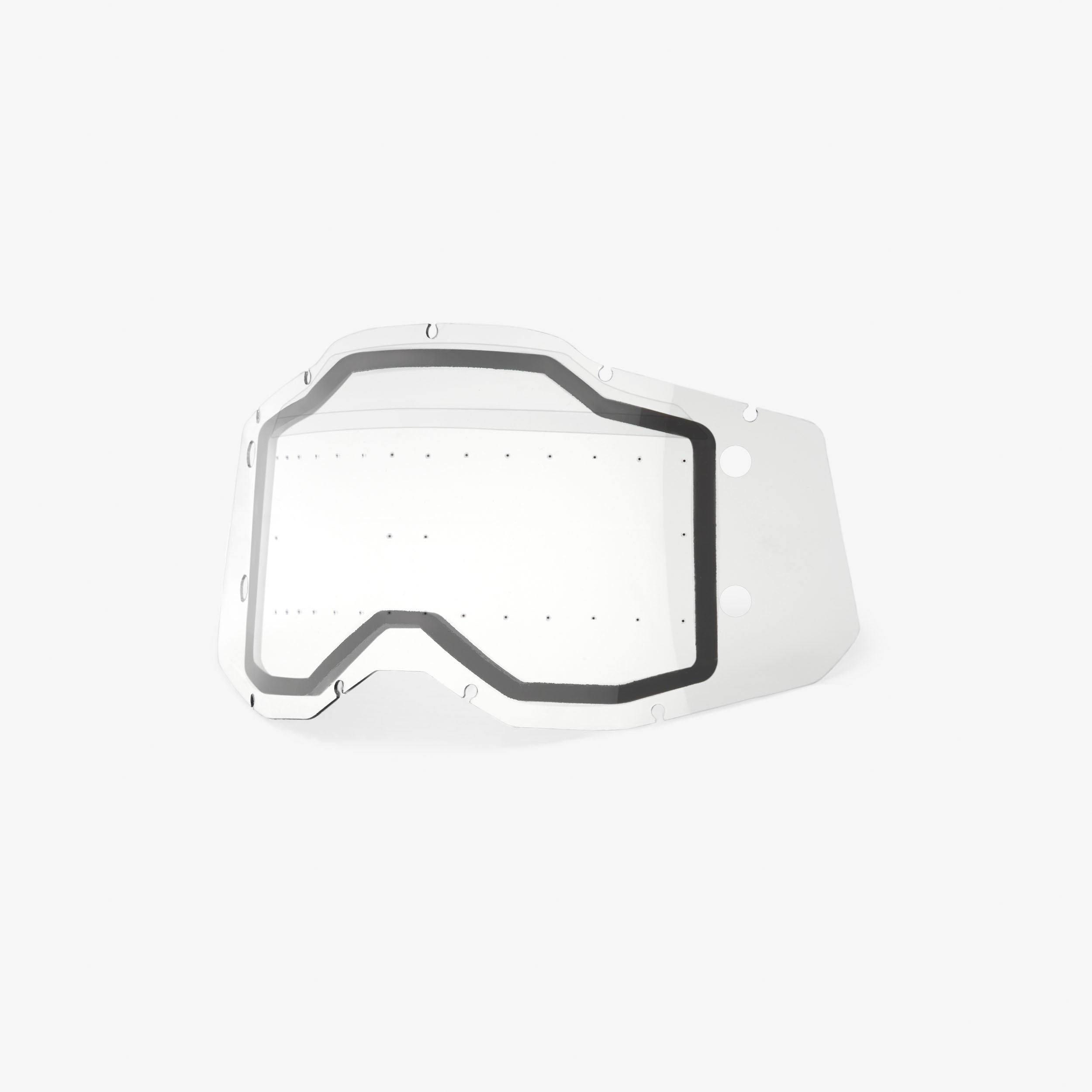RACECRAFT2/ACCURI2/STRATA2 FORECAST Replacement Lens - Dual Pane w/ bumps Clear