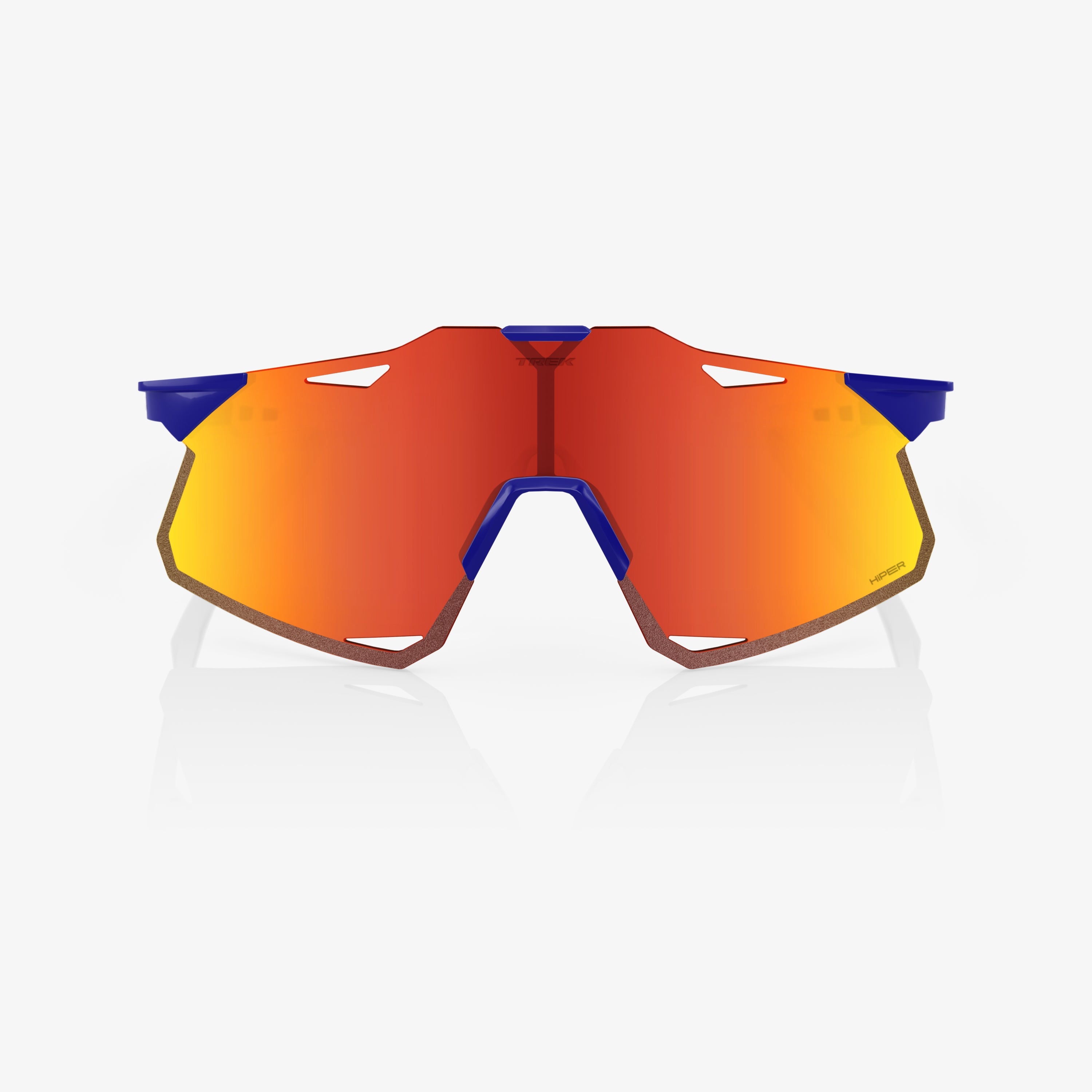 HYPERCRAFT Trek Team Edition Polished Blue - HiPER Red Multilayer Mirror Lens - Secondary