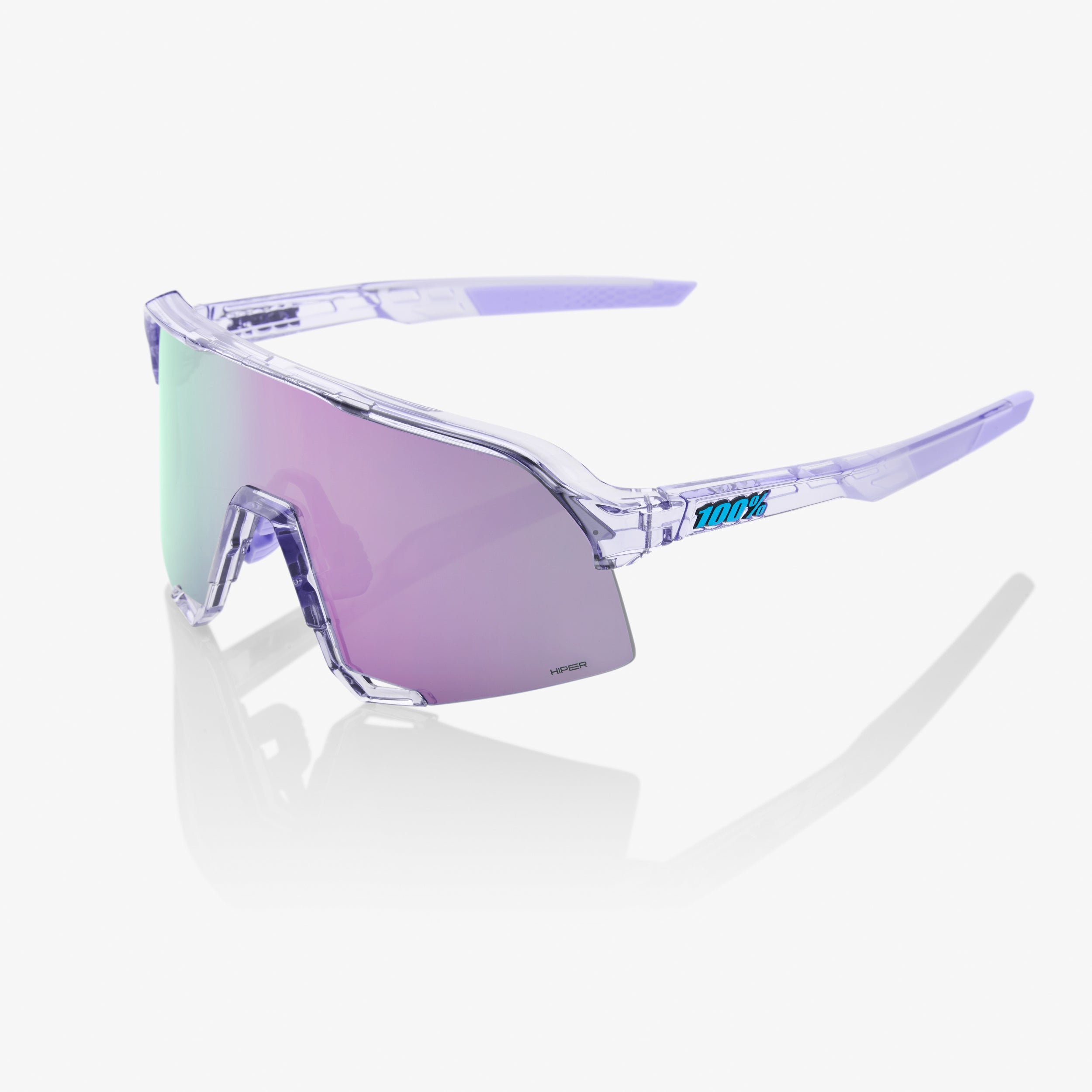 S3 - Polished Translucent Lavender - HiPER® Lavender Mirror Lens