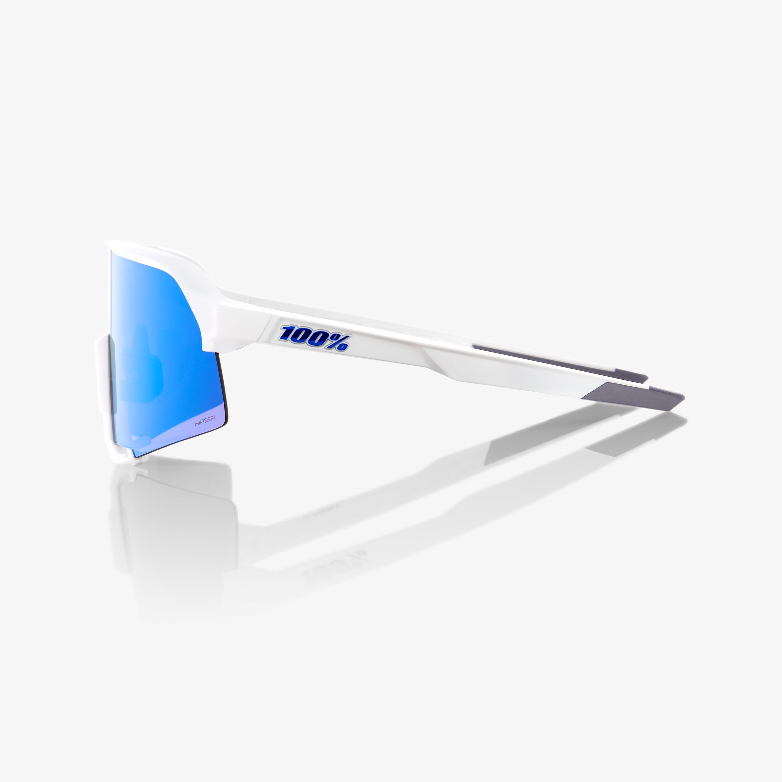 S3 - Matte White - HiPER® Blue Multilayer Mirror Lens