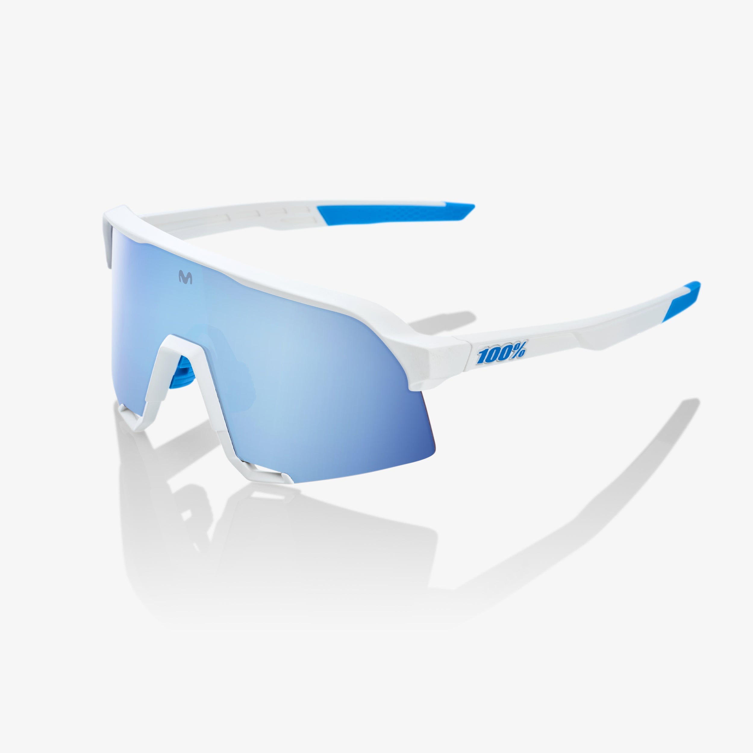 S3® SE Movistar Team White - HiPER Blue Multilayer Mirror Lens