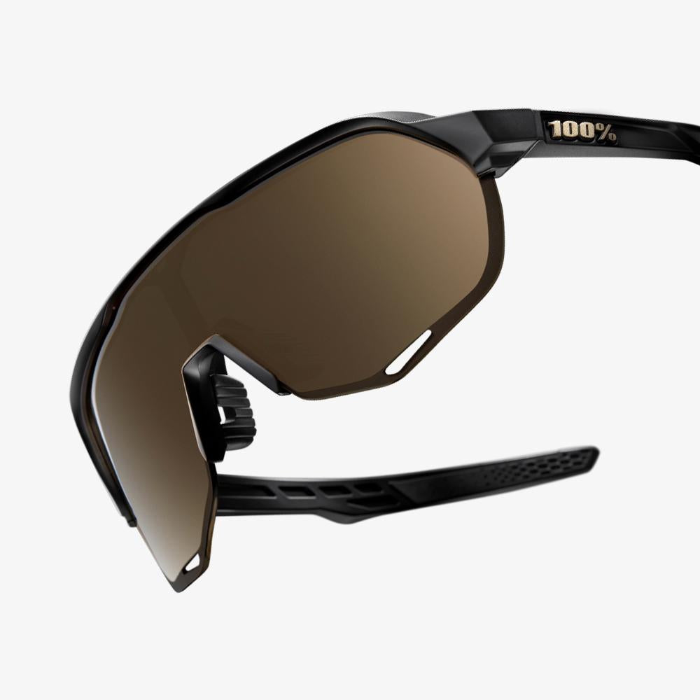 S2® - Matte Black - Soft Gold Mirror Lens – 100%