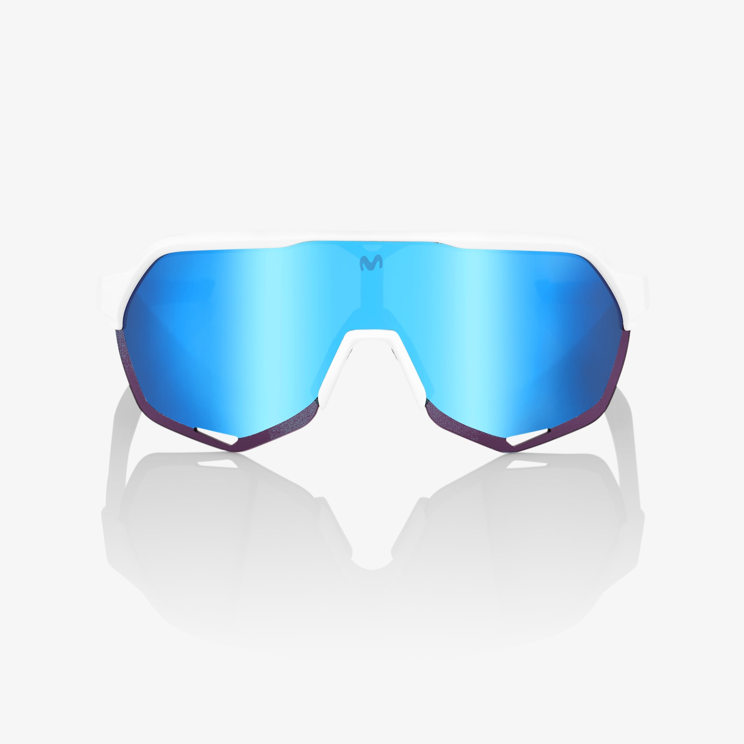 S2® SE Movistar Team White - HiPER® Blue Multilayer Mirror Lens