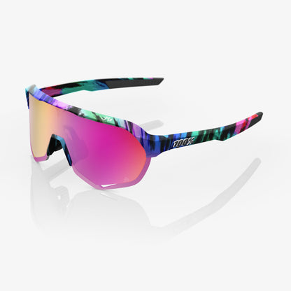 S2® - Peter Sagan LE Soft Tact Tie Dye - Purple Multilayer Mirror Lens