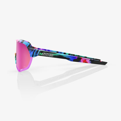 S2® - Peter Sagan LE Soft Tact Tie Dye - Purple Multilayer Mirror Lens