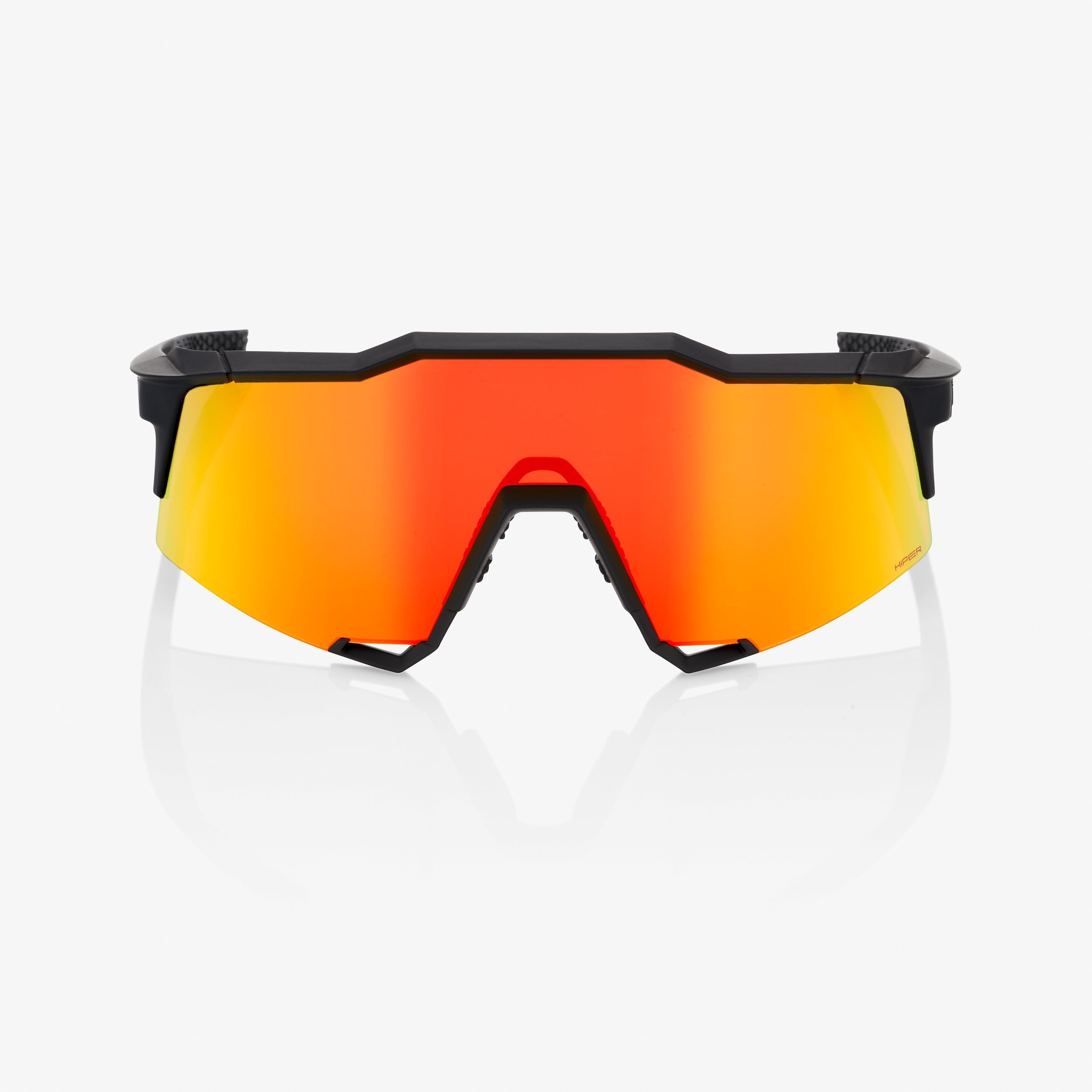 SPEEDCRAFT - Soft Tact Black - HiPER Red Multilayer Mirror Lens - Secondary