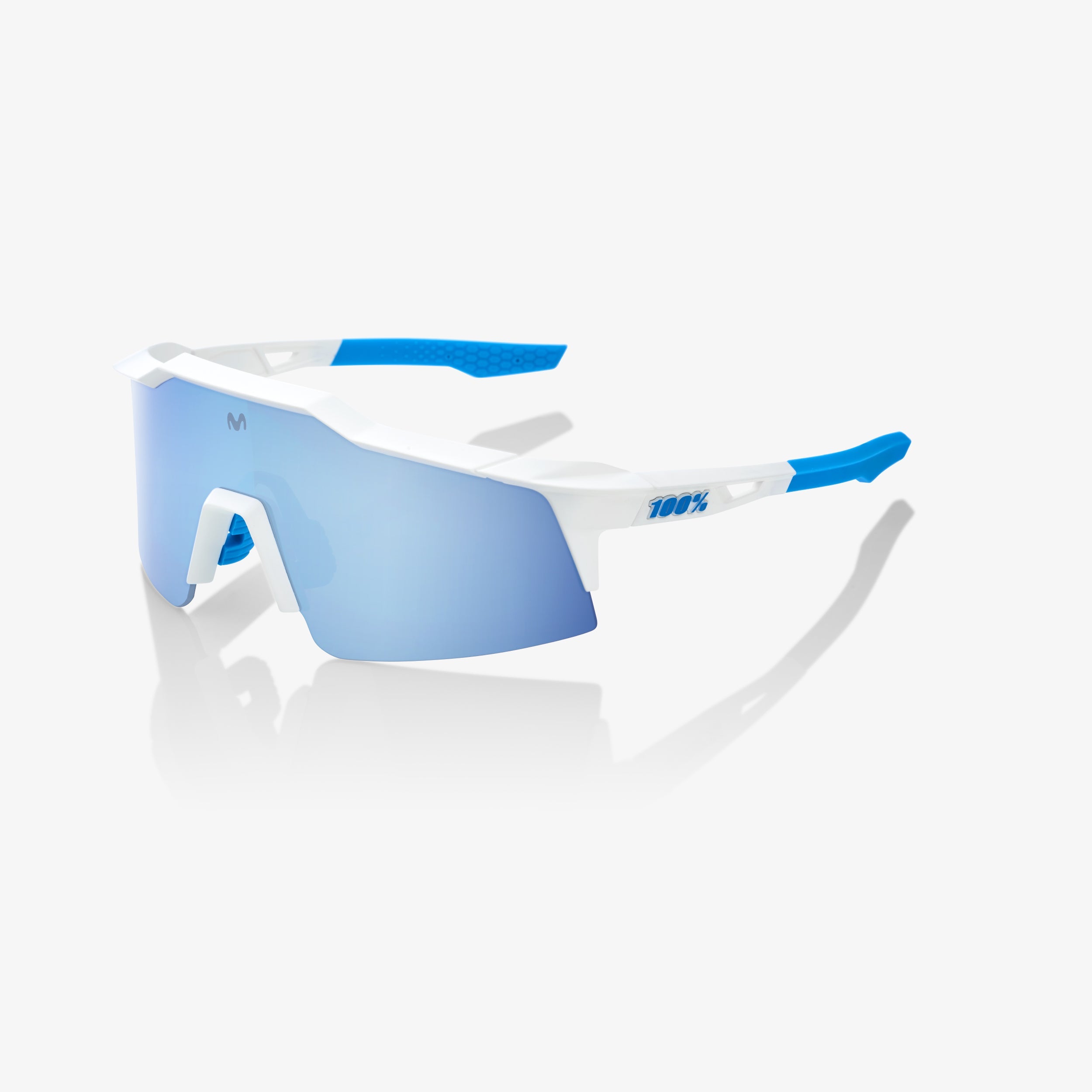 Speedcraft® SL SE Movistar Team White - HiPER® Blue Multilayer Mirror Lens