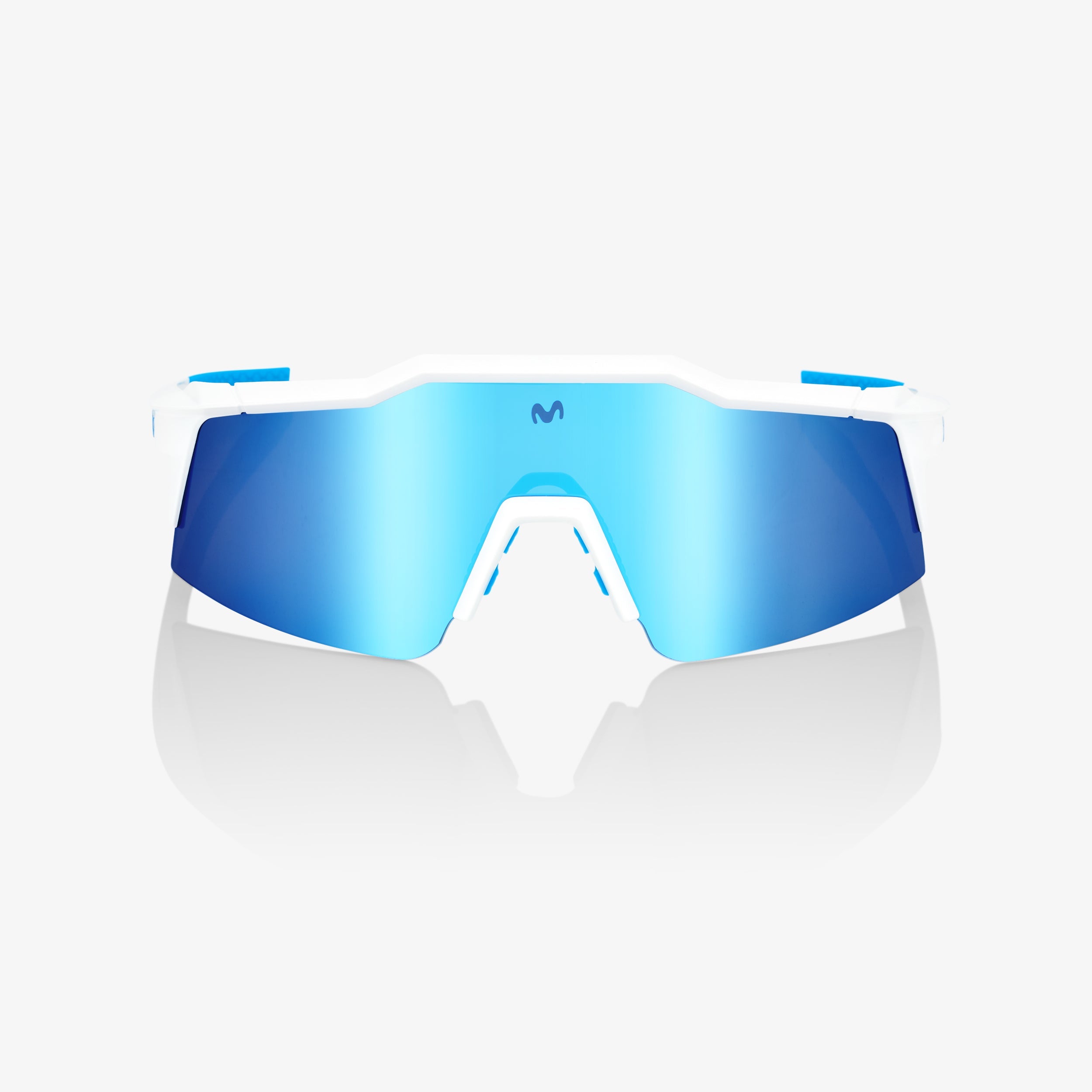 Speedcraft® SL SE Movistar Team White - HiPER® Blue Multilayer Mirror Lens