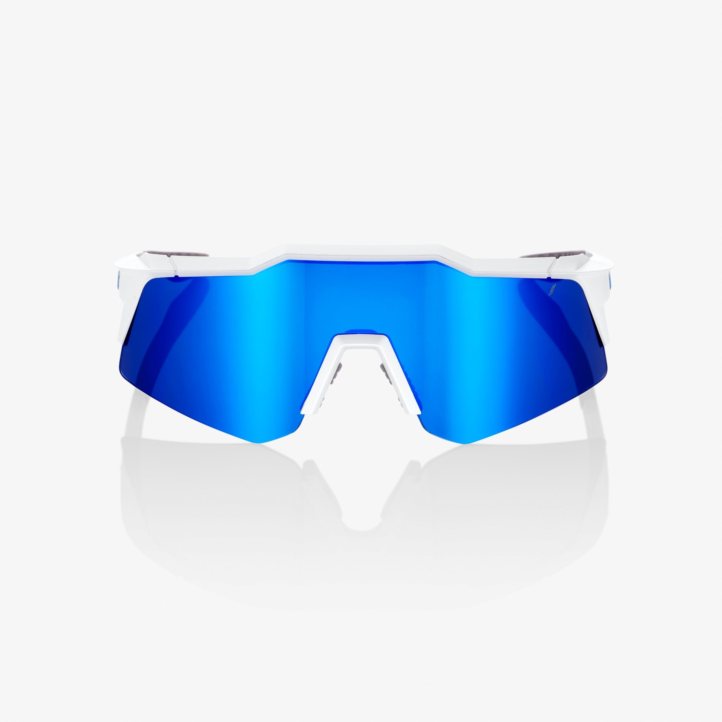 SPEEDCRAFT® XS - Matte White - Blue Multilayer Mirror Lens - Secondary