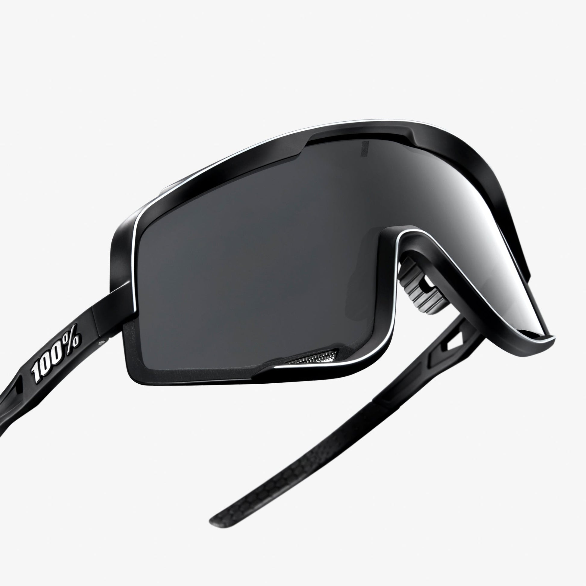 blackened goggles GLENDALE - Soft Tact Black