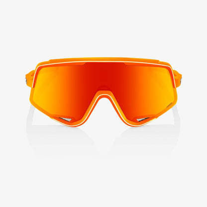 GLENDALE - Soft Tact Neon Orange - HiPER Red Multilayer Mirror Lens
