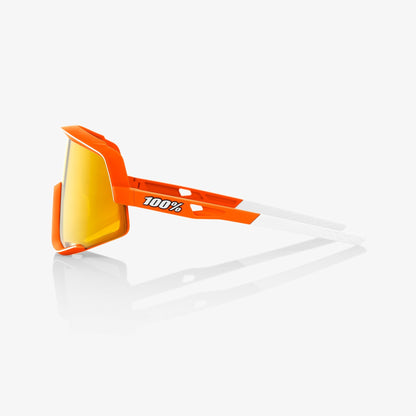 GLENDALE - Soft Tact Neon Orange - HiPER Red Multilayer Mirror Lens