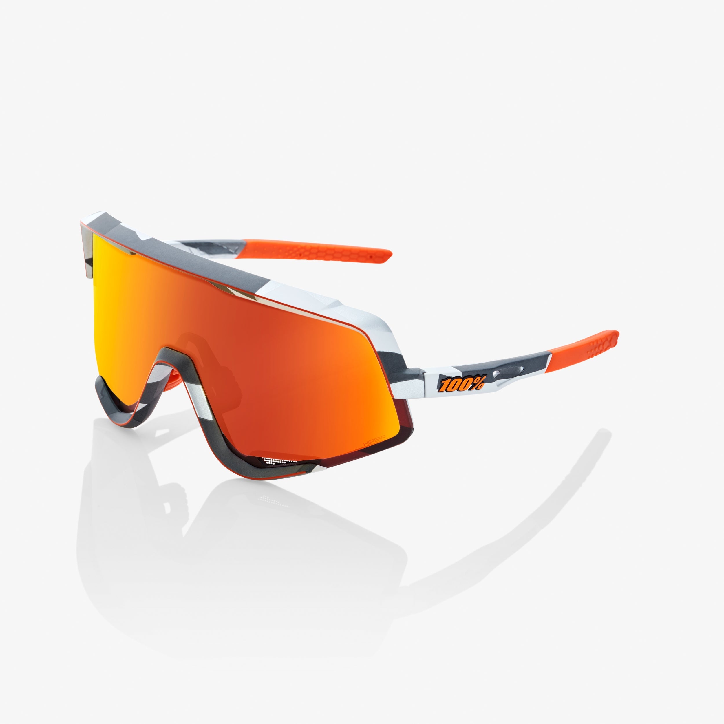 GLENDALE® - Soft Tact Grey Camo - HiPER® Red Multilayer Lens