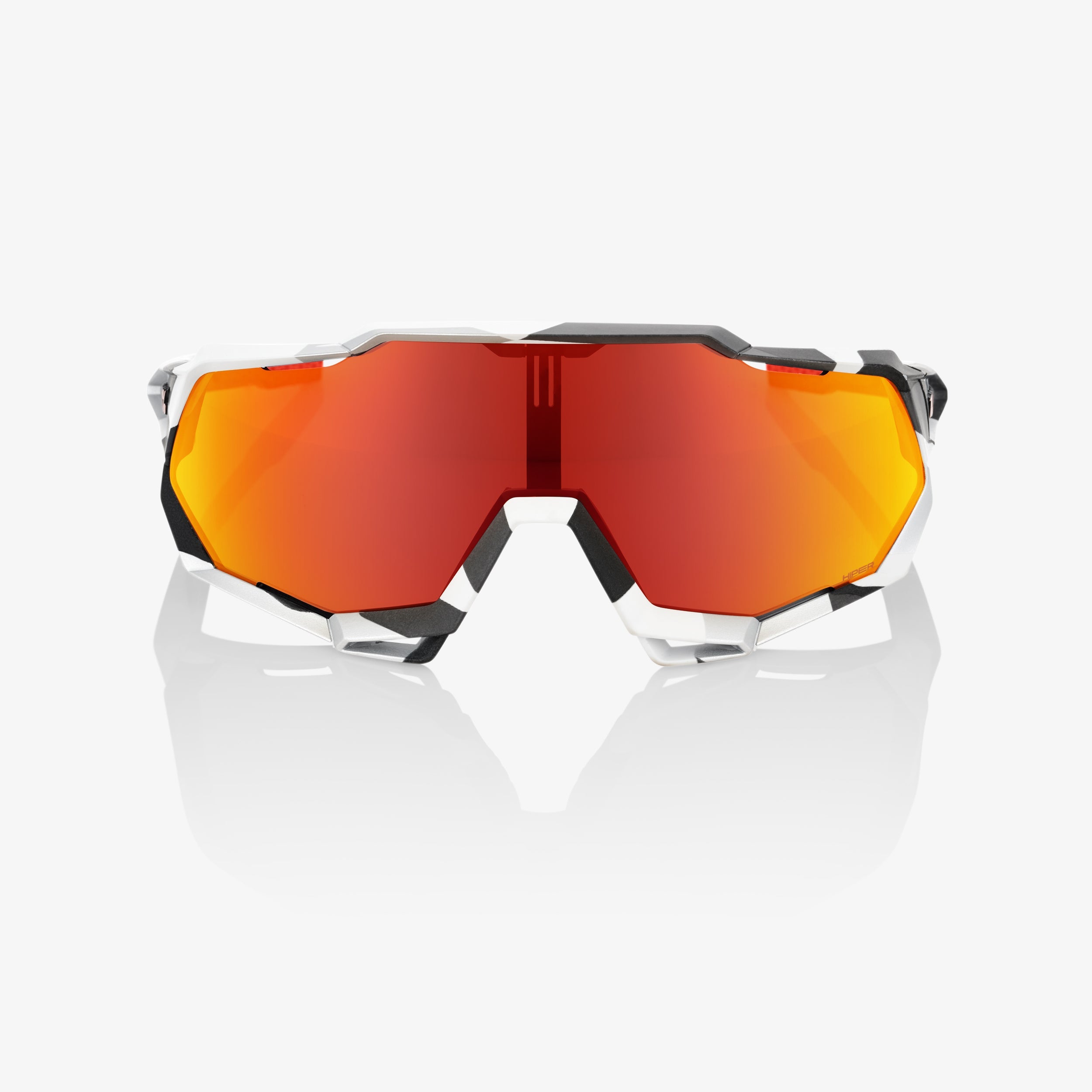 SPEEDTRAP® - Soft Tact Grey Camo - HiPER® Red Multilayer Mirror Lens - Secondary