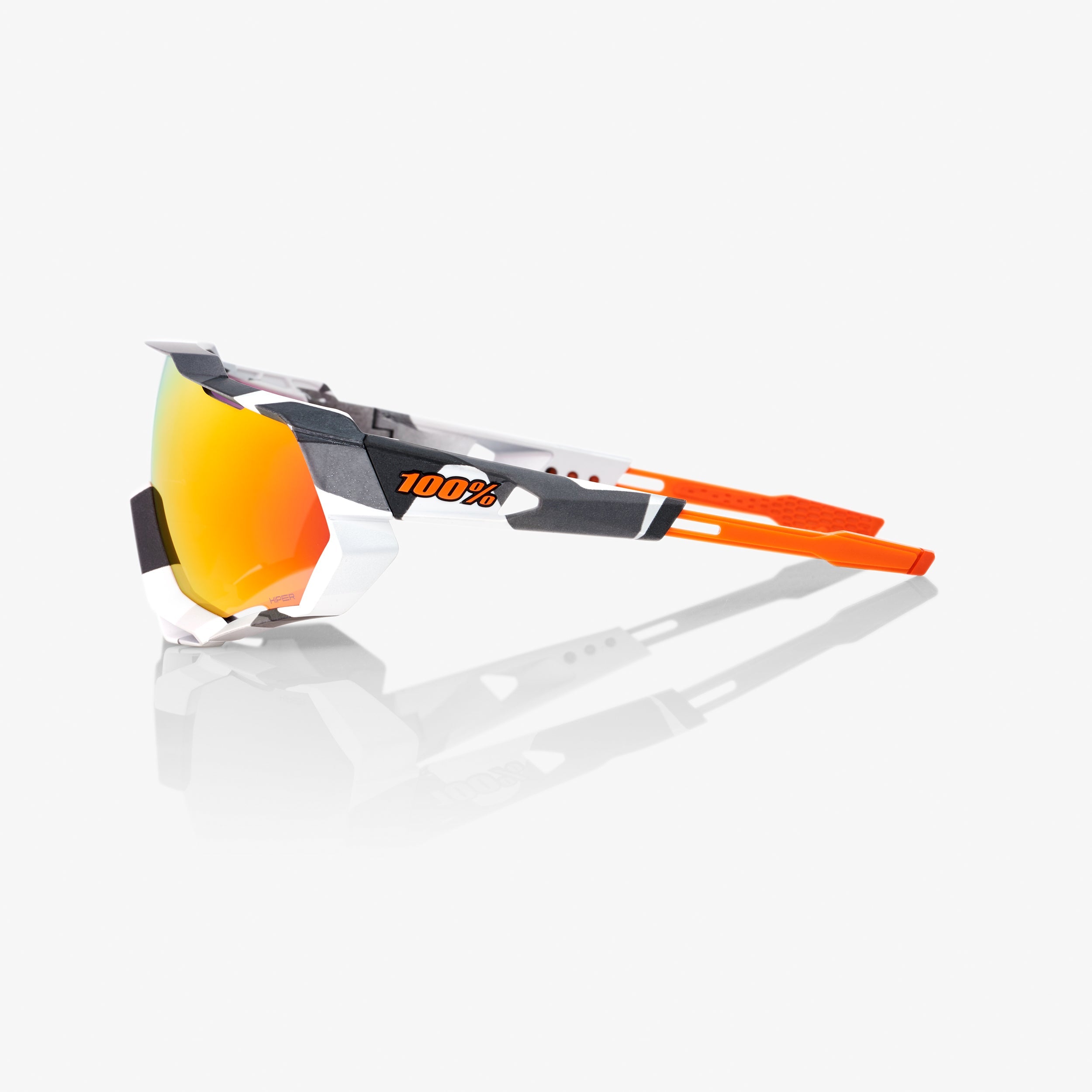 SPEEDTRAP® - Soft Tact Grey Camo - HiPER® Red Multilayer Mirror Lens