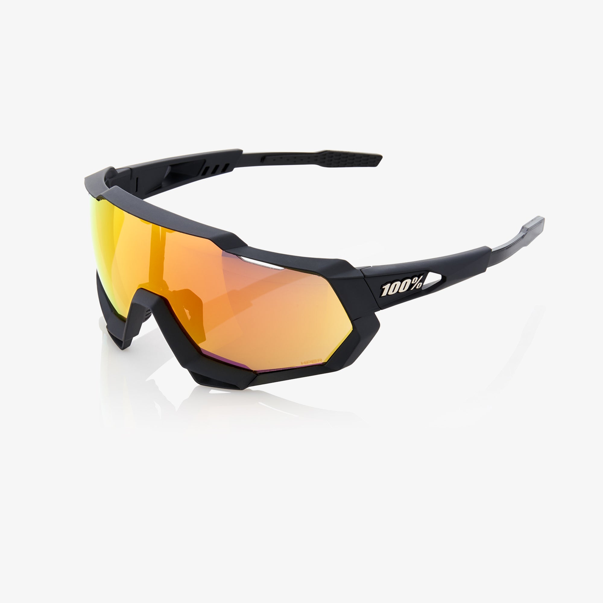 Gafas ciclismo 100% – SPEEDTRAP® – Matte White – Hiper® Blue