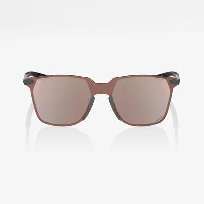 LEGERE® SQUARE Soft Tact Cool Gray - HiPER® Crimson Silver Mirror Lens