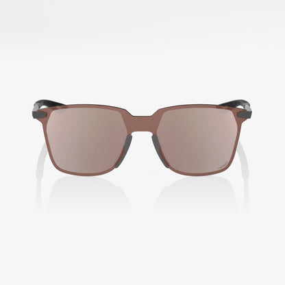 LEGERE® SQUARE Soft Tact Cool Gray - HiPER® Crimson Silver Mirror Lens