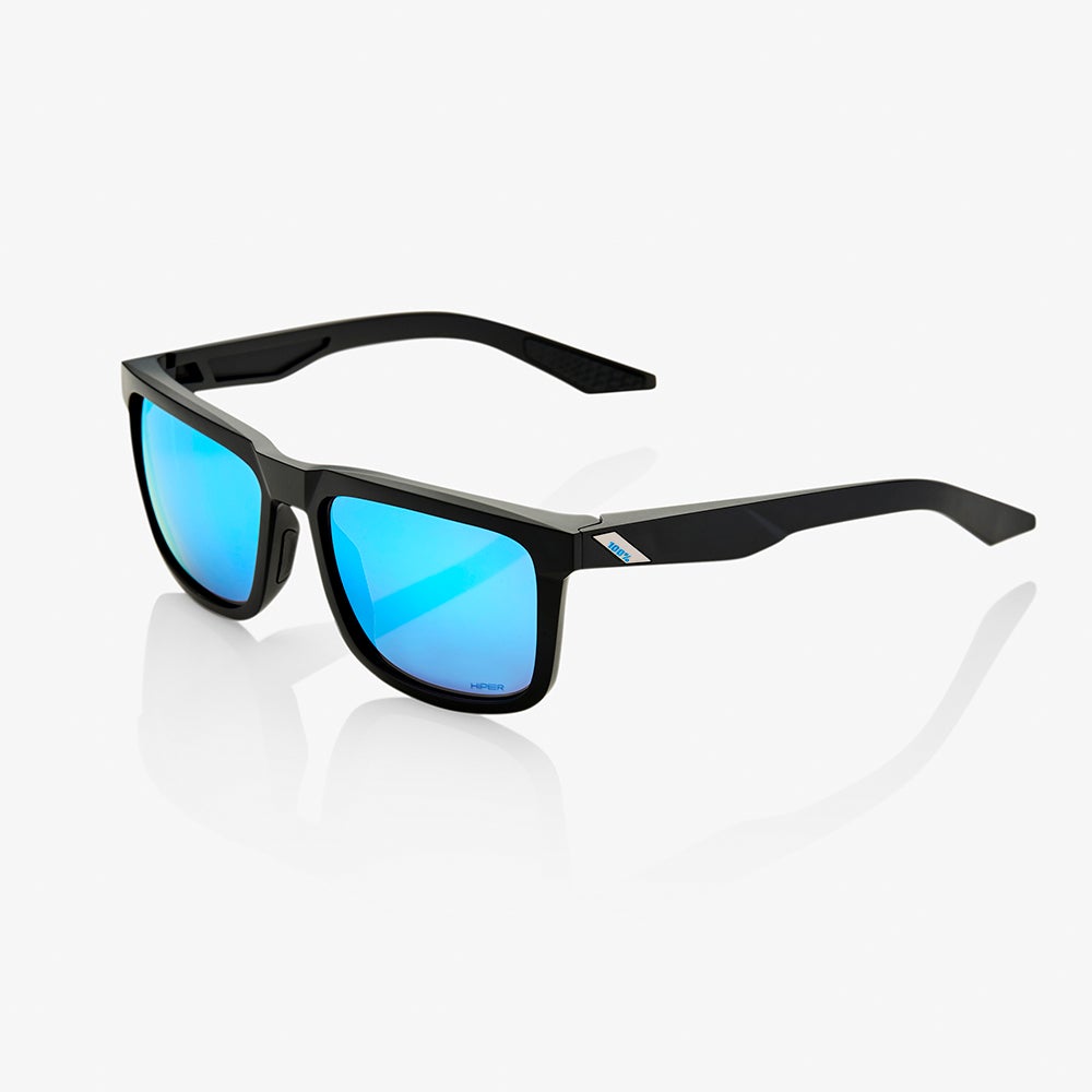 BLAKE - Matte Black - HiPER Blue Multilayer Mirror Lens