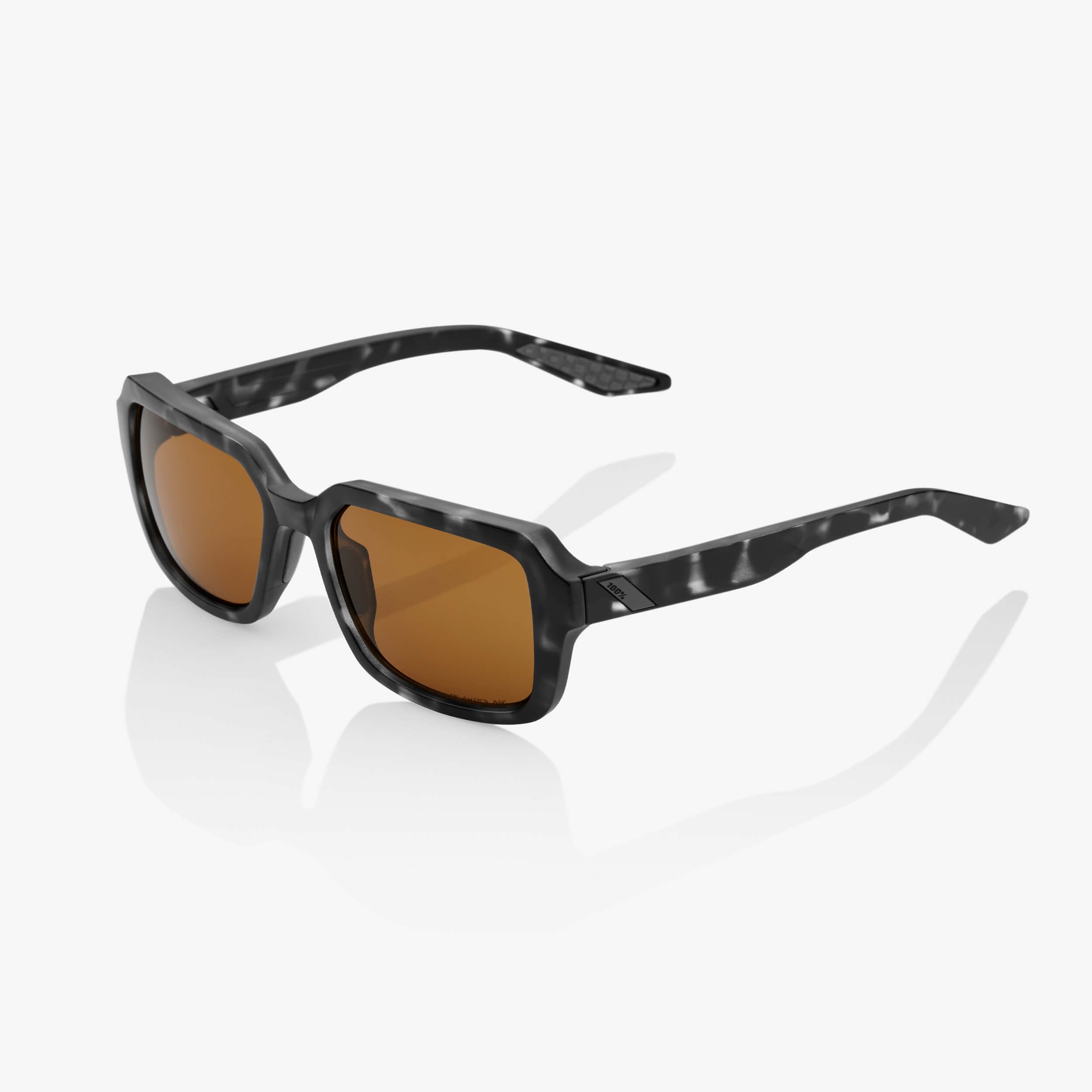 RIDELEY - Matte Black Havana - Bronze PEAKPOLAR Lens