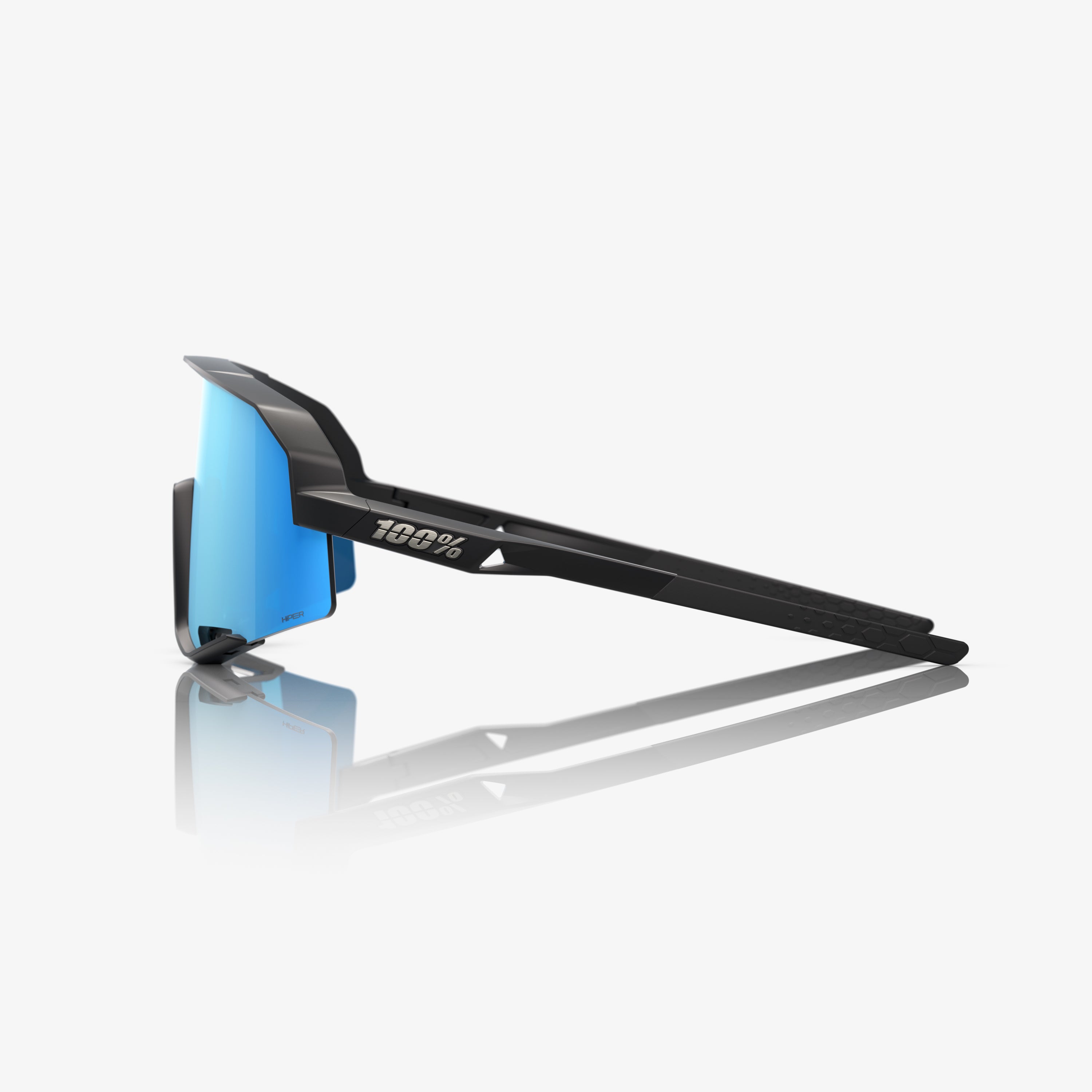 SLENDALE - Matte Black - HiPER Blue Multilayer Mirror