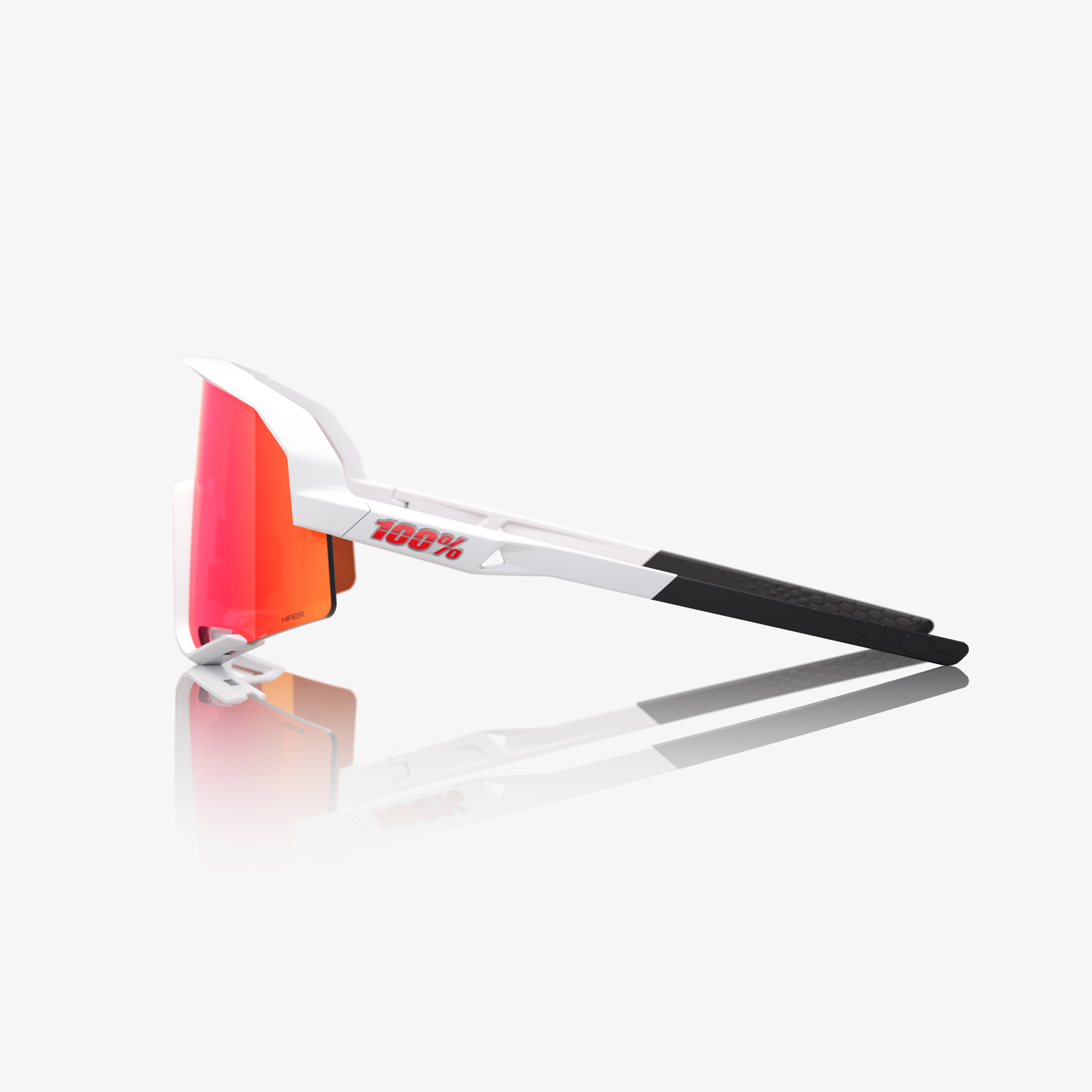 SLENDALE - Matte White - HiPER Red Multilayer Mirror – 100%