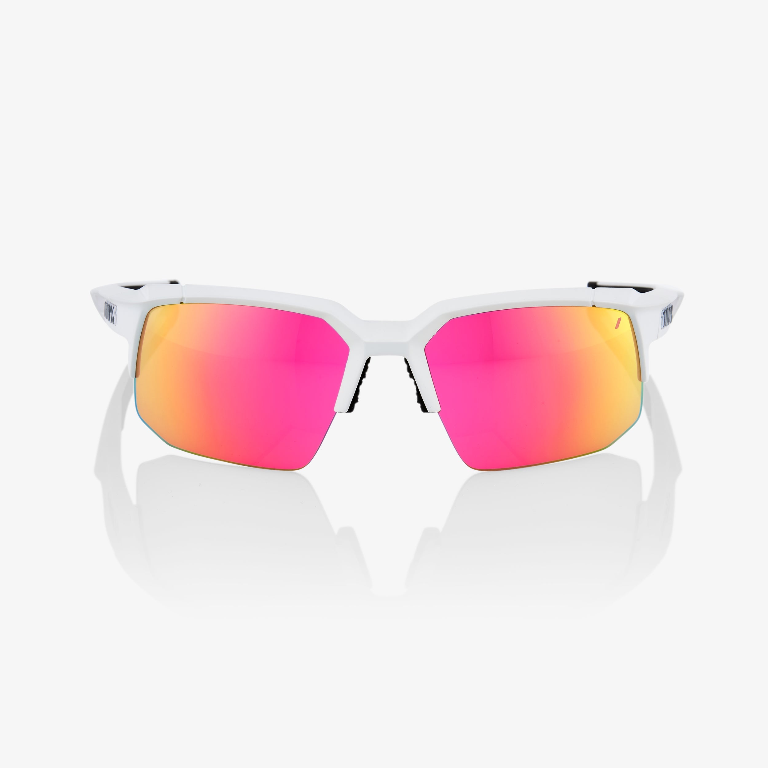 SPEEDCOUPE - Soft Tact Off White - Purple Multilayer Mirror Lens