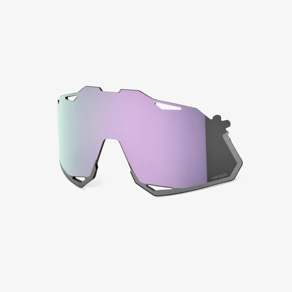 アクセサリー 100%Hypercraft HYPERCRAFT® - Matte Stone Grey - HiPER® Silver Mirror Lens – 100%